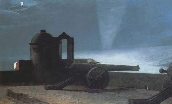 Winslow Homer Searchlight on Harbor Entrance (mk43)